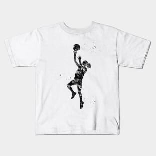 Girl basketball player Kids T-Shirt